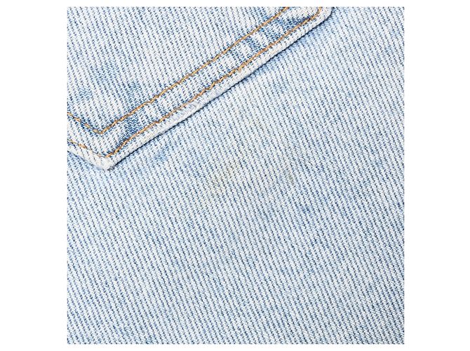 Pantalones cortos de denim con dobladillo raw Alexander Wang en algodón azul - vista 10