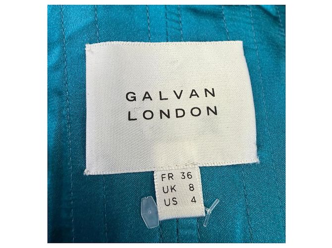 Autre Marque Mono Vesper Galvan London en terciopelo turquesa - vista 4