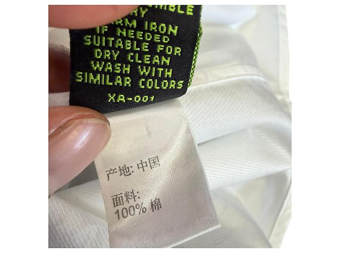 Shanghai Tang Button-Down-Hemd aus weißer Baumwolle - Ansicht 8