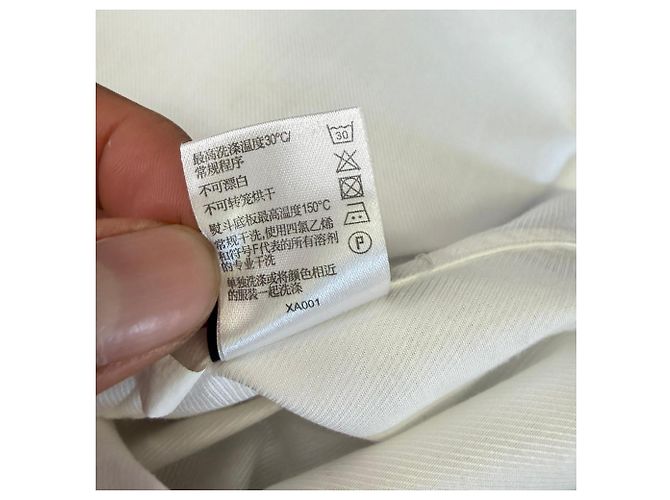 Shanghai Tang Button-Down-Hemd aus weißer Baumwolle - Ansicht 9