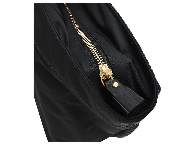 Borsa Tote Multi Pocket Anya Hindmarch in nylon nero - vista 12