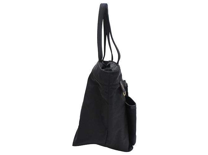 Borsa Tote Multi Pocket Anya Hindmarch in nylon nero - vista 2