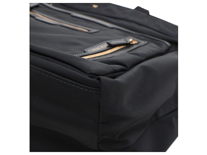 Borsa Tote Multi Pocket Anya Hindmarch in nylon nero - vista 21