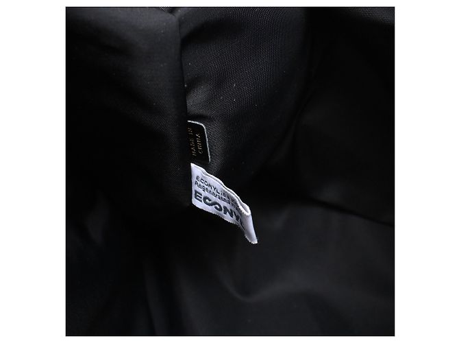 Borsa Tote Multi Pocket Anya Hindmarch in nylon nero - vista 8