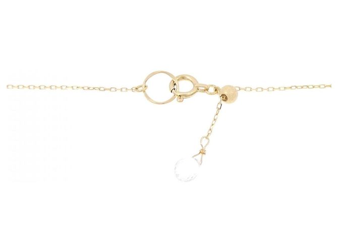 Autre Marque Au750 Saphir Amethyst Halskette Golden - Ansicht 5