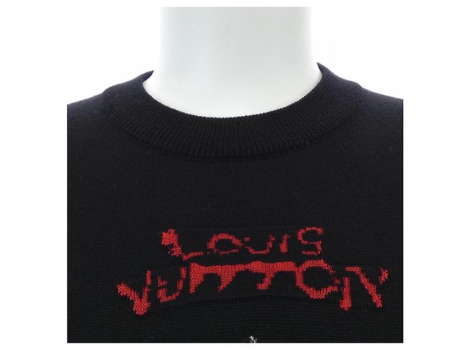 Maille Louis Vuitton Noir - vue 6