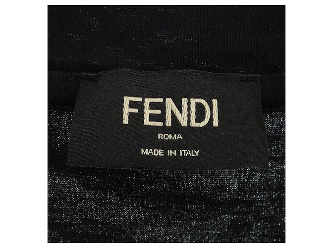 Fendi T-Shirt Schwarz - Ansicht 4