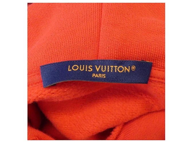 Hoodie de algodão com estampa Louis Vuitton Vermelho - vista 4