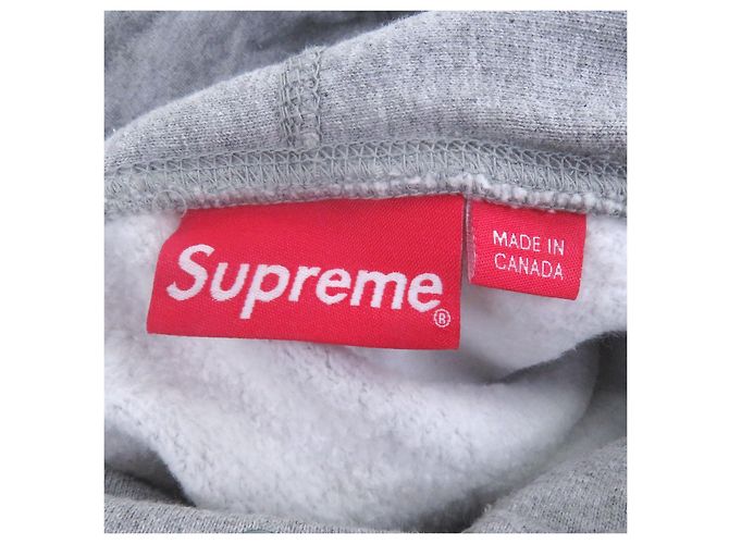 Supreme Cross Box Logo Hooded Sweatshirt Pullover Marrone - vista 5
