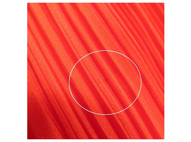 Issey Miyake PLEATS PLEASE Kleid Kleid aus Polyester Orange - Ansicht 9