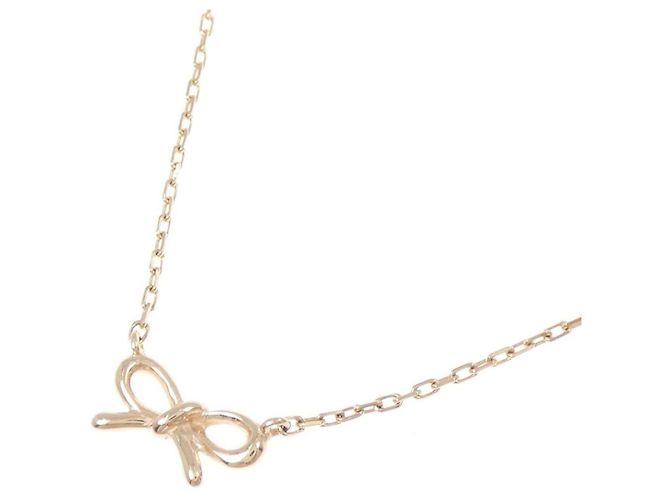 Autre Marque Collana a Fiocco ete K10 Pink Gold Rosa - vista 2