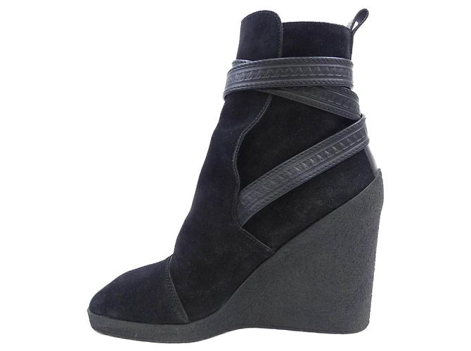 Stivali Louis Vuitton in pelle nera Nero - vista 2