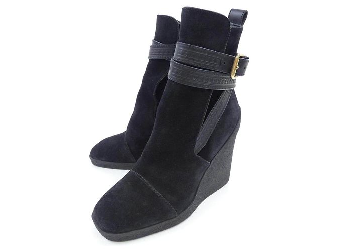 Stivali Louis Vuitton in pelle nera Nero - vista 3
