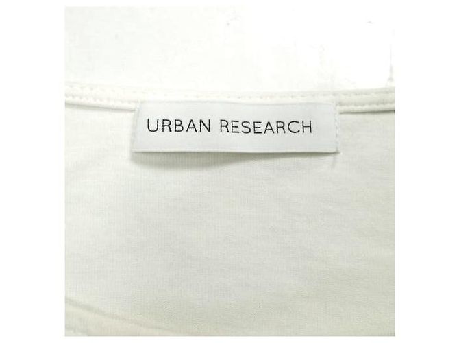 Autre Marque URBAN RESEARCH 24SS Camiseta de manga larga de algodón Blanco Blanco roto - vista 4