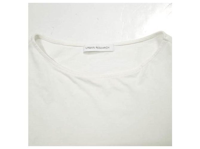 Autre Marque URBAN RESEARCH 24SS Camiseta de manga larga de algodón Blanco Blanco roto - vista 5