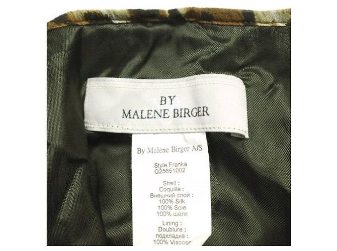 Autre Marque Blusa in seta FRANKA BY MALENE BIRGER Beige - vista 3