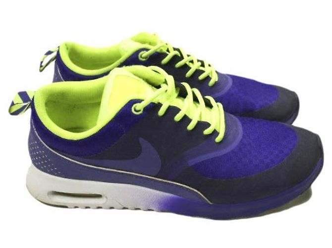 Autre Marque Sneakers Nike WMNS Air Max Thea Woven Bianco Porpora - vista 3