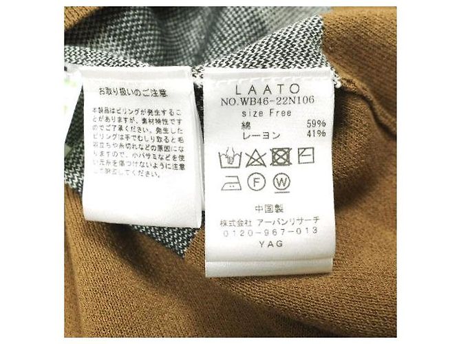 Autre Marque LAATO knit one piece
Pieza única de punto de algodón y rayón Beige Crudo - vista 8