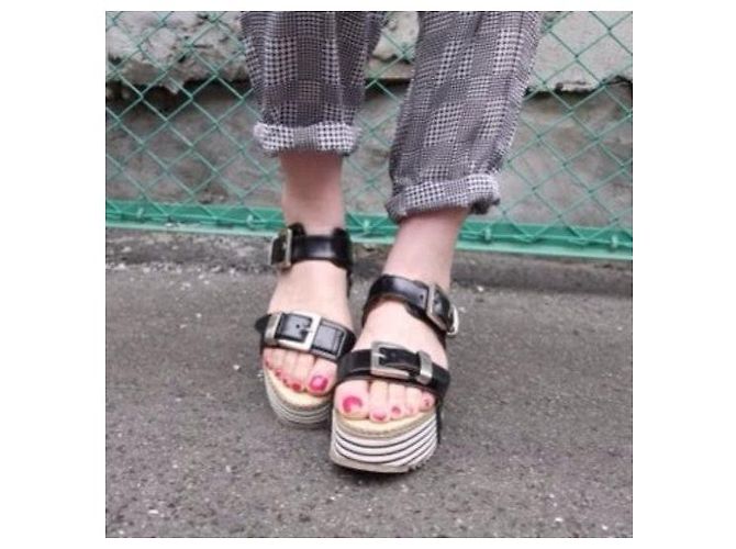 Autre Marque Filipe Sousa FPS09001 Leder-Sandalen - Ansicht 5