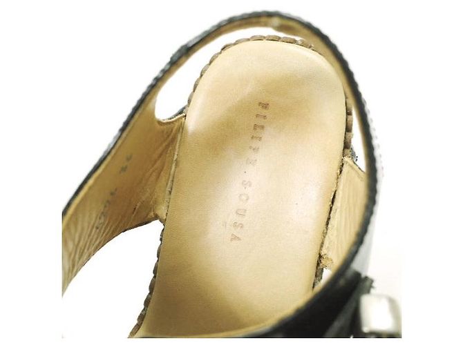 Autre Marque Filipe Sousa FPS09001 Leder-Sandalen - Ansicht 8