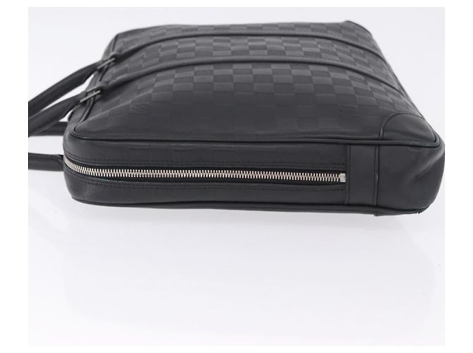 LOUIS VUITTON Damier Infini Porte Documents Voyage Bag Black N41146 - vista 4