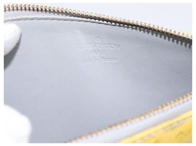 LOUIS VUITTON Monogram Vernis Lexington Pouch Gris M91056 LV - vista 18