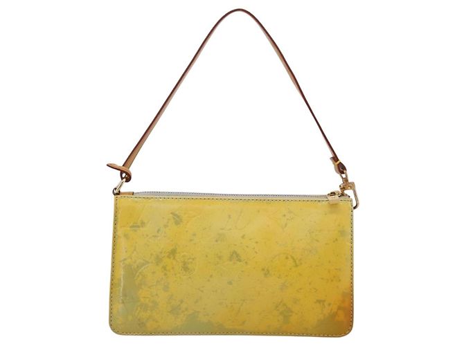 LOUIS VUITTON Monogram Vernis Lexington Pouch Gris M91056 LV - vista 2