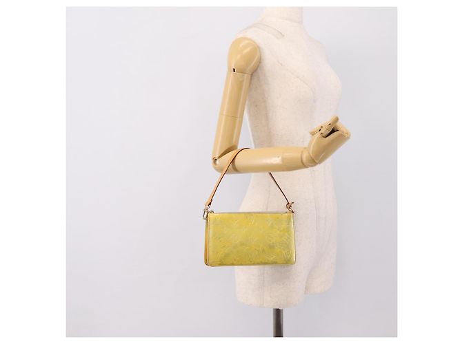 LOUIS VUITTON Monogram Vernis Lexington Pouch Gris M91056 LV - vista 21