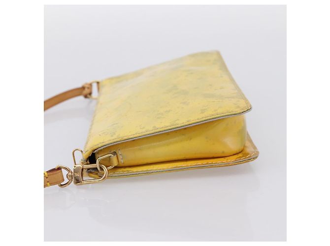 LOUIS VUITTON Monogram Vernis Lexington Pouch Gris M91056 LV - vista 3