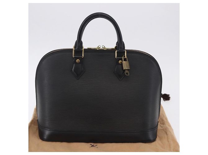 LOUIS VUITTON Epi Alma Hand Bag Noir Black M52142 LV - vista 12