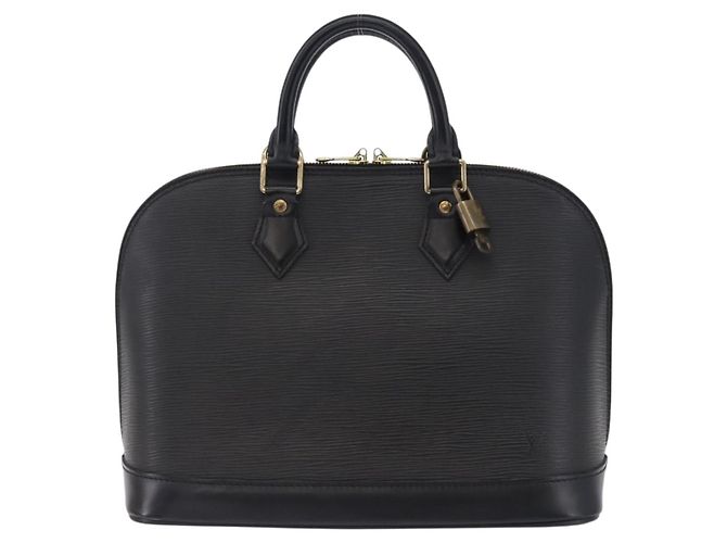 LOUIS VUITTON Epi Alma Hand Bag Noir Black M52142 LV - vista 13