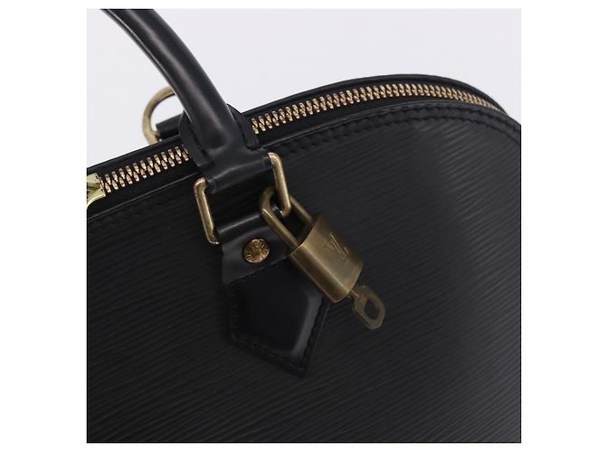 LOUIS VUITTON Epi Alma Hand Bag Noir Black M52142 LV - vista 9