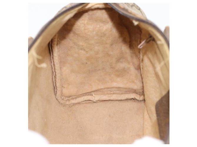 GUCCI GG Supreme Web Sherry Line Hand Bag PVC Beige Gold 39 02 006 - vista 19