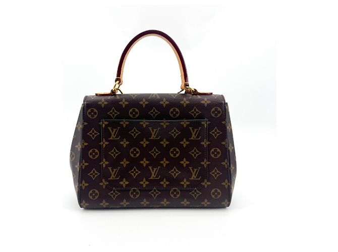 Louis Vuitton Cluny Top Handle Monogram Canvas BB Marron - vue 2