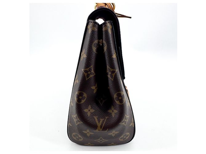Louis Vuitton Cluny Top Handle Monogram Canvas BB Marron - vue 4