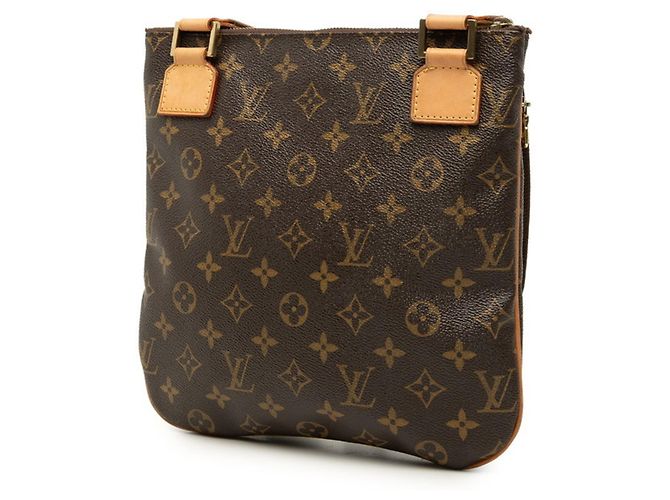 Louis Vuitton Monogram Pochette Bosphore Crossbody Shoulder Bag Braun - Ansicht 2