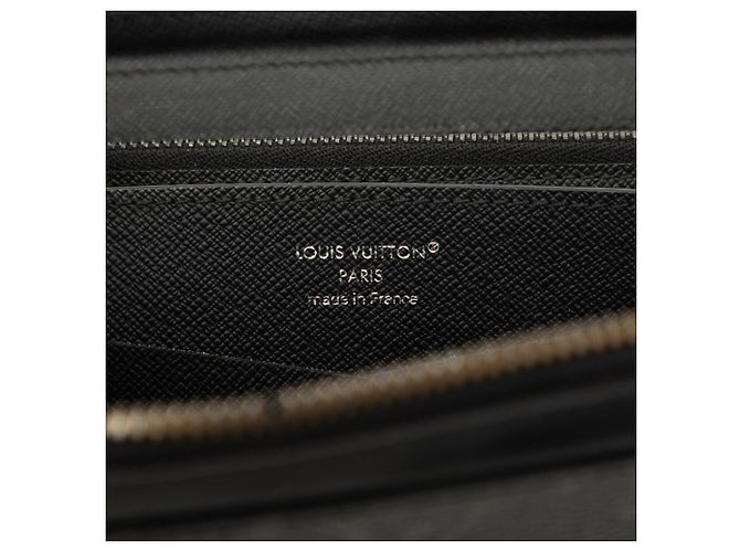 Portafoglio Lungo Zippy XL Louis Vuitton Monogram Eclipse Nero - vista 5