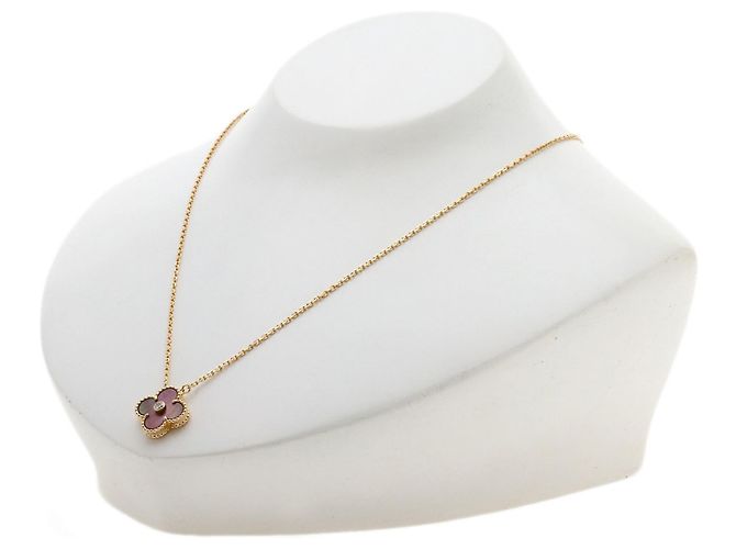 Collana Vintage Alhambra Van Cleef & Arpels - vista 4