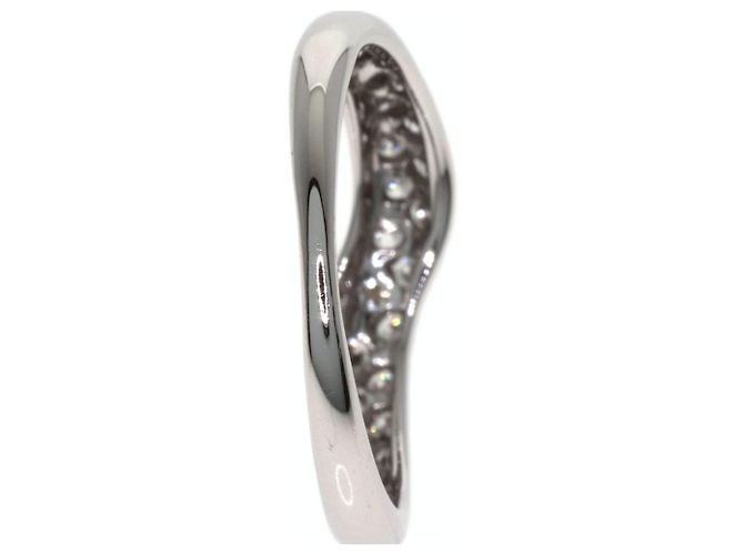 Anello Pavé Diamanti Van Cleef & Arpels in Oro Bianco 18K - vista 7