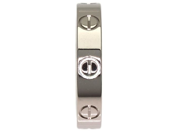 Anello Cartier Mini Love in oro bianco 18K - vista 3