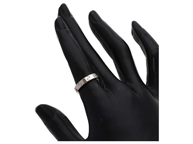 Anello Cartier Mini Love in oro bianco 18K - vista 5