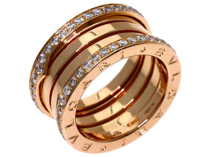 Bulgari Anello Bvlgari B.zero1 Edge Diamond a 4 bande - vista 2