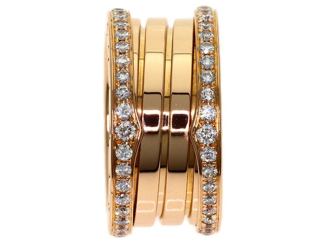 Bulgari Anello Bvlgari B.zero1 Edge Diamond a 4 bande - vista 3