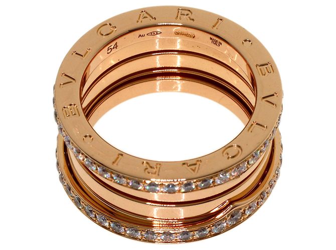 Bulgari Anello Bvlgari B.zero1 Edge Diamond a 4 bande - vista 4