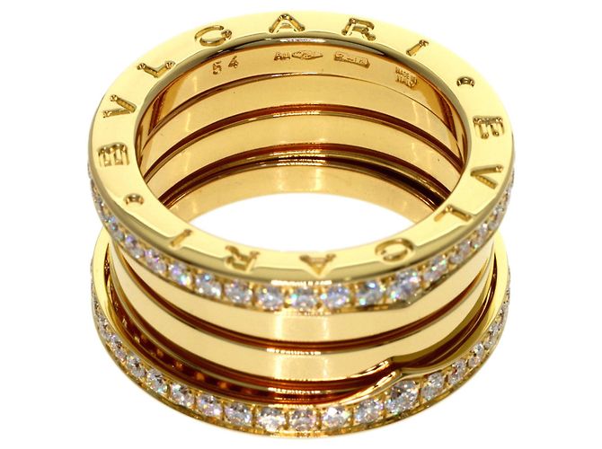 Bulgari Bvlgari B.zero1 Edge Diamond 4-Band Ring - view 4
