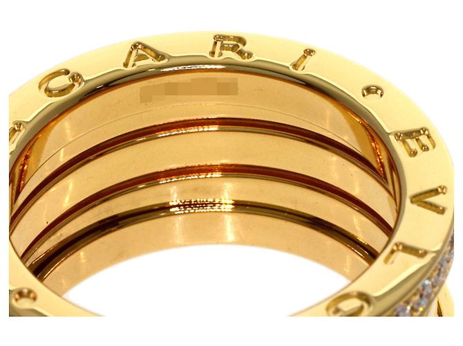 Bulgari Bvlgari B.zero1 Edge Diamond 4-Band Ring - view 5