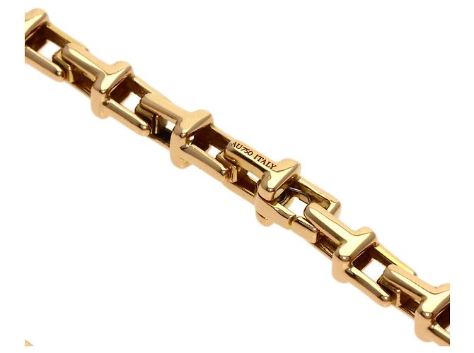 Autre Marque Bracciale Tiffany & Co. T Narrow in oro rosa 18K - vista 4