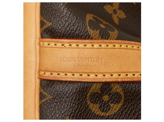 Noe Bolso de hombro Petit Noé Monogram Louis Vuitton Castaño - vista 12