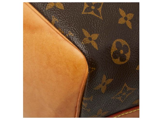 Noe Bolso de hombro Petit Noé Monogram Louis Vuitton Castaño - vista 4