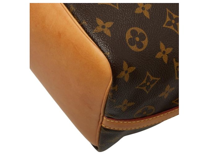 Noe Bolso de hombro Petit Noé Monogram Louis Vuitton Castaño - vista 6
